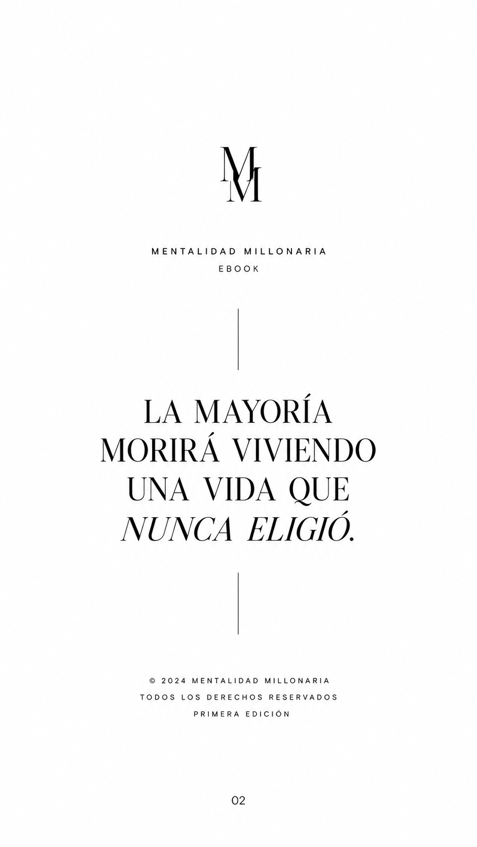 Mentalidad Millonaria | Ebook de Reprogramación Mental