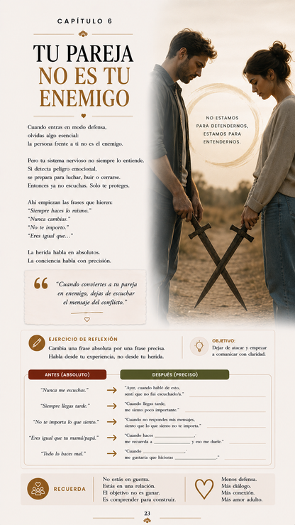 Amar Sin Perderte | Ebook de Sanación en Pareja